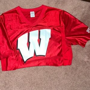 Wisconsin Madison cropped badgers jersey